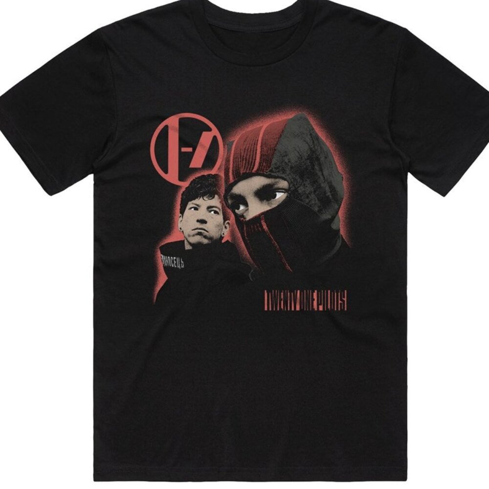 Twenty One Pilots Balaclava Alternative Graphic Unisex T-Shirt 90
